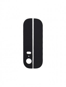 iPhone 5S Rear Back Glass Lens (Up + Down) - Black