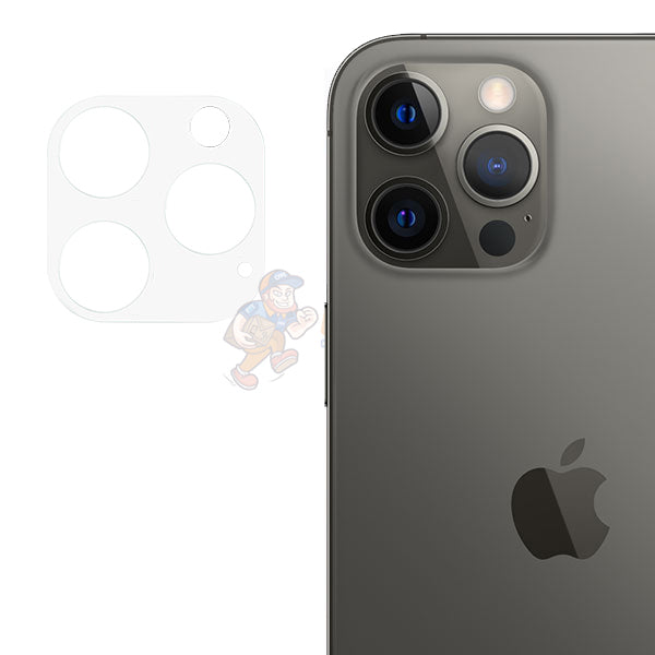 iPhone 12 Pro Max - Back Camera Lens Tempered Glass Protector - Clear Series