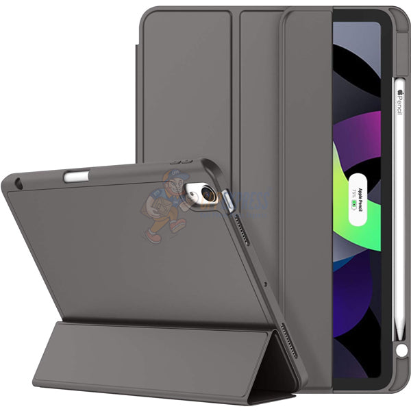 iPad Air 4/Air 5/Air 6 (10.9) Silicone case with Pencil Support - Grey