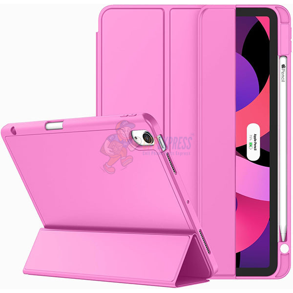 iPad Air 4/Air 5/Air 6 (10.9) Silicone case with Pencil Support - Pink