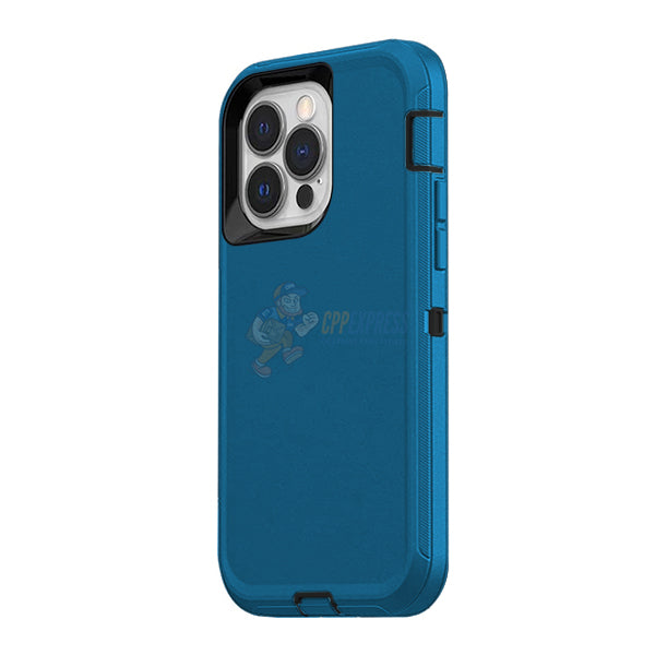 iPhone 13 Pro Shockproof Defender Case Cover - Blue