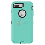iPhone 7 Plus / iPhone 8 Plus Shockproof Defender Case - Light Blue