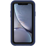 iPhone XR Shockproof Defender Case Cover - Dark Blue