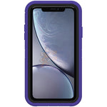 iPhone XR Shockproof Defender Case Cover - Purple