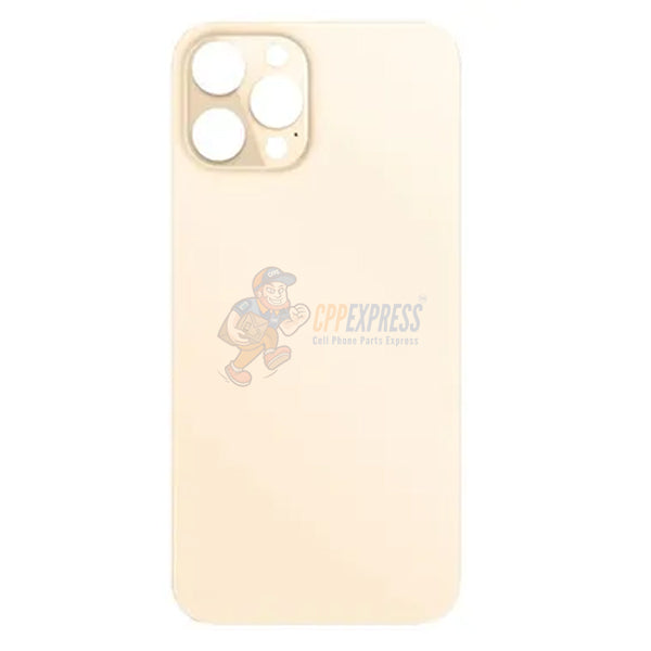 IPhone 12 Pro Glass Back Door - Perfect Fit Premium Back Glass - Gold