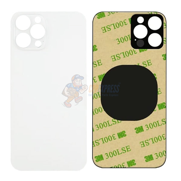 IPhone 12 Pro Max Glass Back Door - Perfect Fit Premium Back Glass - White