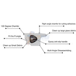 QIANLI 3D LCD Screen Disassemble Separation Tool for iPhone Android Opening Metal Card