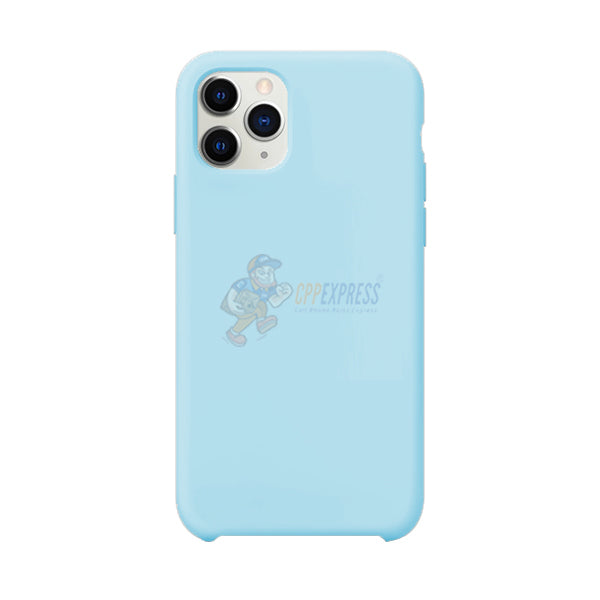 iPhone 11 Pro Slim Soft Silicone Protective ShockProof Case Cover - Light Blue
