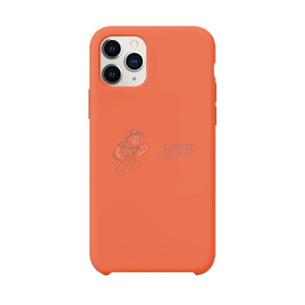 iPhone 11 Pro Slim Soft Silicone Protective ShockProof Case Cover - Papaya