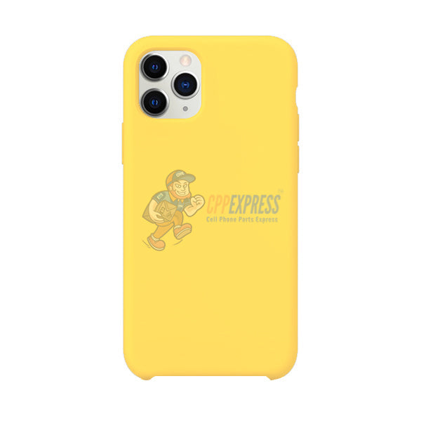 iPhone 11 Pro Slim Soft Silicone Protective ShockProof Case Cover - Yellow