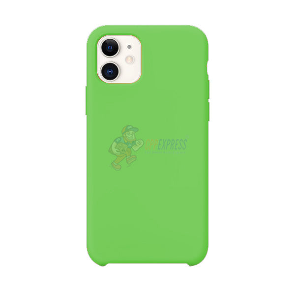 iPhone 11 Slim Soft Silicone Protective ShockProof Case Cover - Fluorescent Green