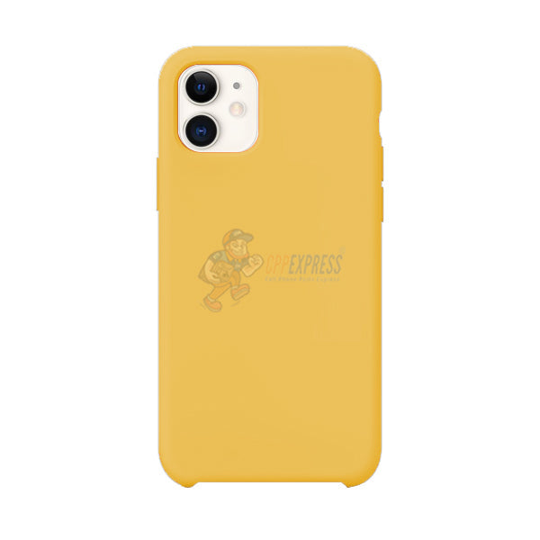 iPhone 11 Slim Soft Silicone Protective ShockProof Case Cover - Yellow