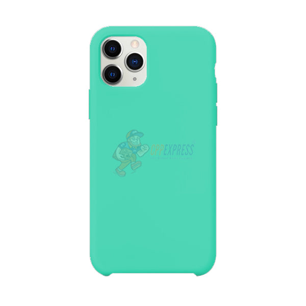 iPhone 11 Pro Max Slim Soft Silicone Protective ShockProof Case Cover - Blue/Green