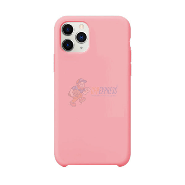 iPhone 11 Pro Max Slim Soft Silicone Protective ShockProof Case Cover - Light Pink