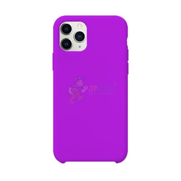 iPhone 11 Pro Max Slim Soft Silicone Protective ShockProof Case Cover - Purple