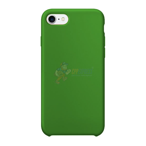 iPhone 7 / iPhone 8 Slim Soft Silicone Protective ShockProof Case Cover - Fluorescent Green