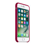 iPhone 7 / iPhone 8 Slim Soft Silicone Protective ShockProof Case Cover - Fluorescent Rose Red