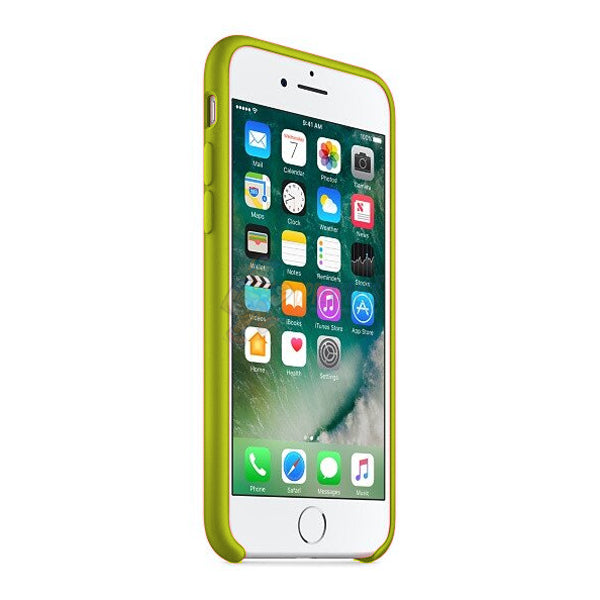 iPhone 7 / iPhone 8 Slim Soft Silicone Protective ShockProof Case Cover - Fluorescent Yellow