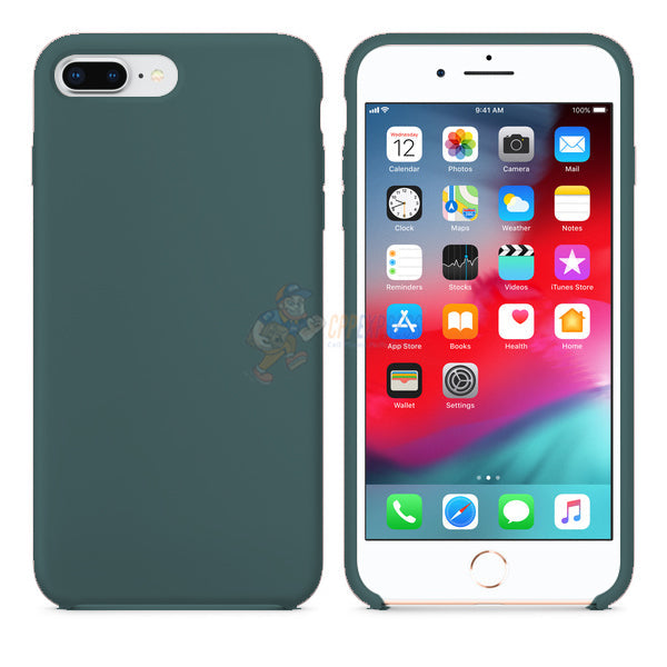 iPhone 11 Pro Slim Soft Silicone Protective ShockProof Case Cover - Dark Green