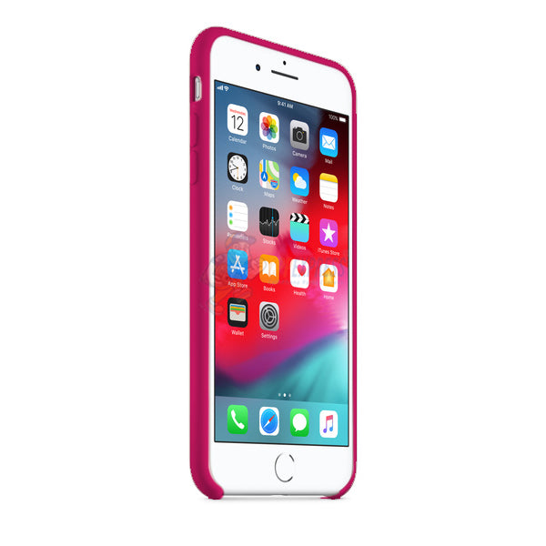 iPhone 7 Plus / iPhone 8 Plus Slim Soft Silicone Protective ShockProof Case Cover - Pitaya