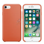 iPhone 7 / iPhone 8 Slim Soft Silicone Protective ShockProof Case Cover - Papaya