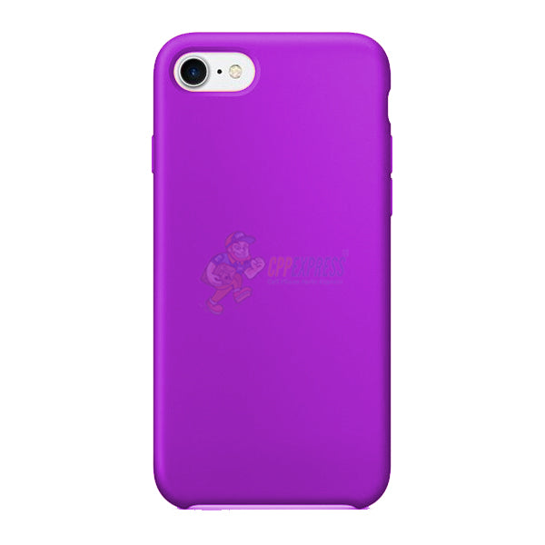 iPhone 7 / iPhone 8 Slim Soft Silicone Protective ShockProof Case Cover - Purple