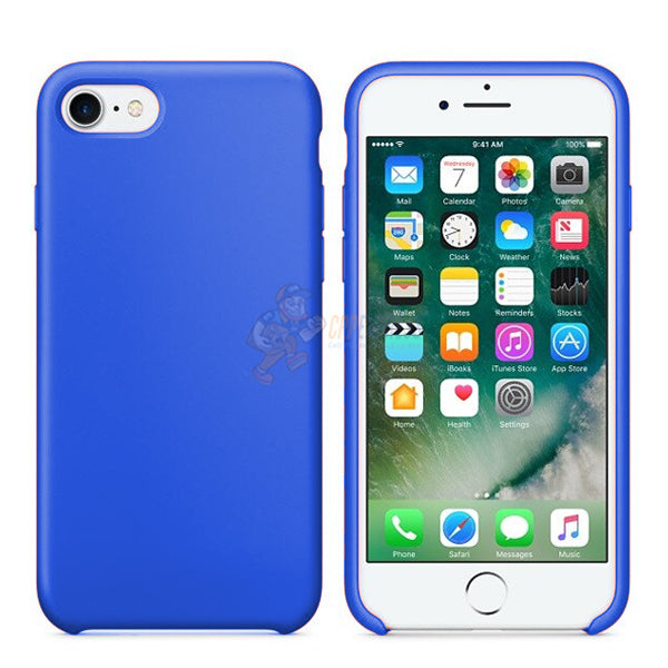 iPhone 7 / iPhone 8 Slim Soft Silicone Protective ShockProof Case Cover - Royal Blue
