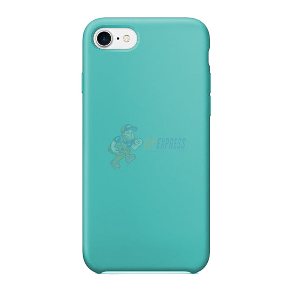 iPhone 7 / iPhone 8 Slim Soft Silicone Protective ShockProof Case Cover - Sea Green