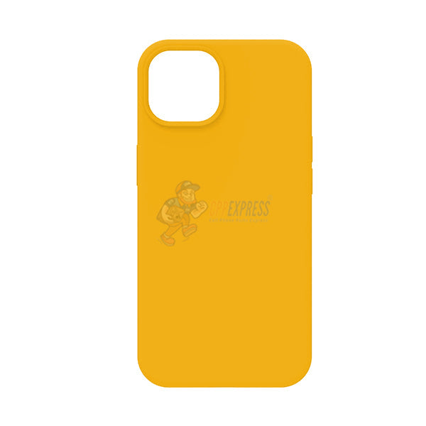 iPhone 13 Mini Slim Soft Silicone Protective ShockProof Case Cover - Florida Yellow