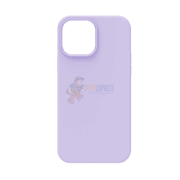 iPhone 13 Mini Slim Soft Silicone Protective ShockProof Case Cover - Lavender