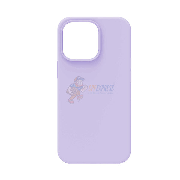 iPhone 13 Pro Slim Soft Silicone Protective ShockProof Case Cover - Lavender