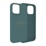iPhone 13 Pro Max Slim Soft Silicone ShockProof Protective Case Cover - Dark Green