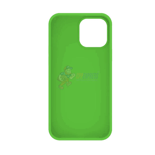 iPhone 13 Pro Max Slim Soft Silicone ShockProof Protective Case Cover -  Fluorescent Green