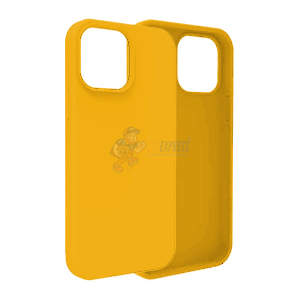 iPhone 13 Pro Max Slim Soft Silicone Protective ShockProof Case Cover - Florida Yellow
