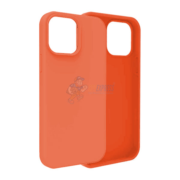 iPhone 13 Pro Max Slim Soft Silicone Protective ShockProof Case Cover - Papaya