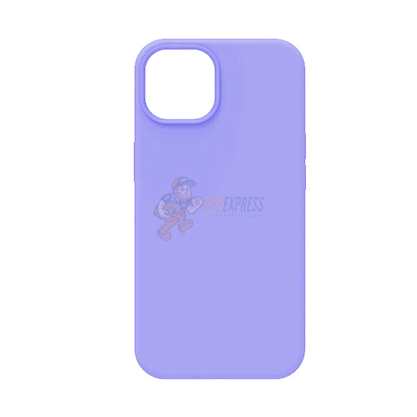 iPhone 14 Slim Soft Silicone Protective ShockProof Case Cover -  Light Purple