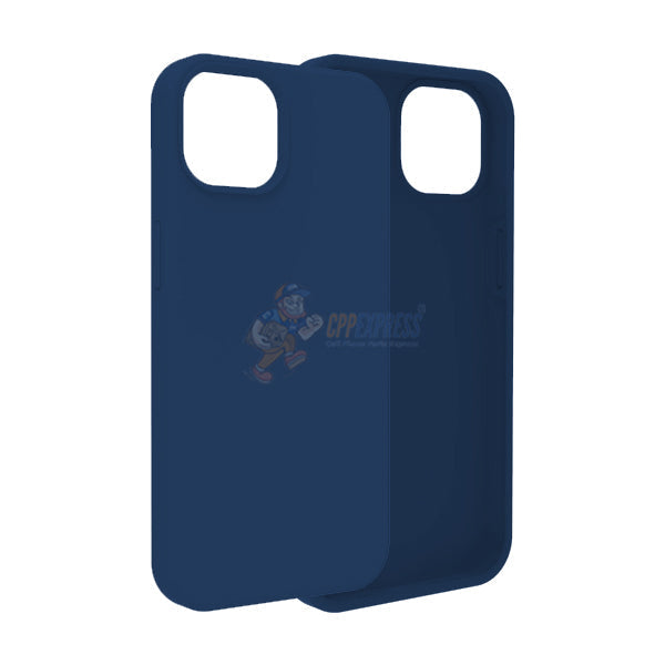 iPhone 14 Plus Slim Soft Silicone Protective ShockProof Case Cover - Blue