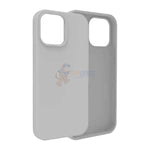 iPhone 15 Pro Max Slim Soft Silicone Protective ShockProof Case Cover - Gray