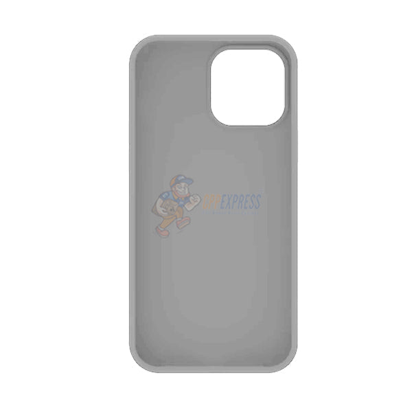 iPhone 15 Pro Max Slim Soft Silicone Protective ShockProof Case Cover - Gray