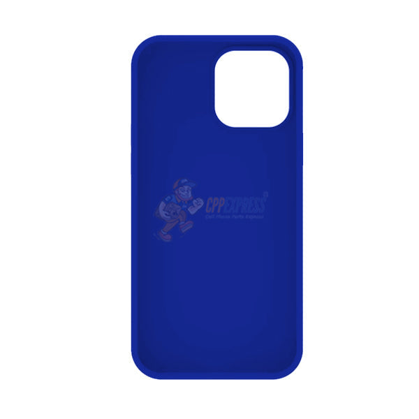 iPhone 15 Pro Max Slim Soft Silicone Protective ShockProof Case Cover - Jewelry Blue