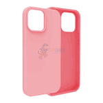 iPhone 15 Pro Max Slim Soft Silicone Protective ShockProof Case Cover - Light Pink