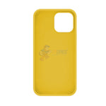 iPhone 15 Pro Max Slim Soft Silicone Protective ShockProof Case Cover - Yellow