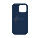 iPhone 15 Pro Slim Soft Silicone Protective ShockProof Case Cover - Blue