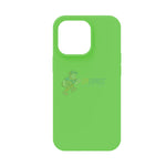 iPhone 15 Pro Slim Soft Silicone Protective ShockProof Case Cover - Fluorescent Green