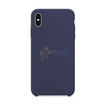 iPhone XS Max Slim Soft Silicone Protective Skin Case Cover - Dark Blue