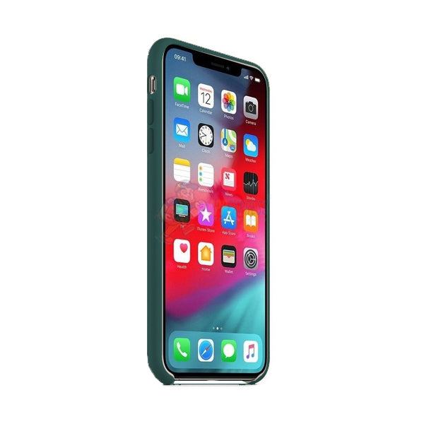 iPhone XS Max Slim Soft Silicone Protective Skin Case Cover - Green