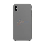 iPhone XS Max Slim Soft Silicone Protective Skin Case Cover - Grey