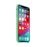 iPhone XS Max Slim Soft Silicone Protective Skin Case Cover - Light Green