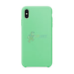 iPhone XS Max Slim Soft Silicone Protective Skin Case Cover - Light Green
