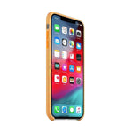 iPhone XS Max Slim Soft Silicone Protective Skin Case Cover - Orange